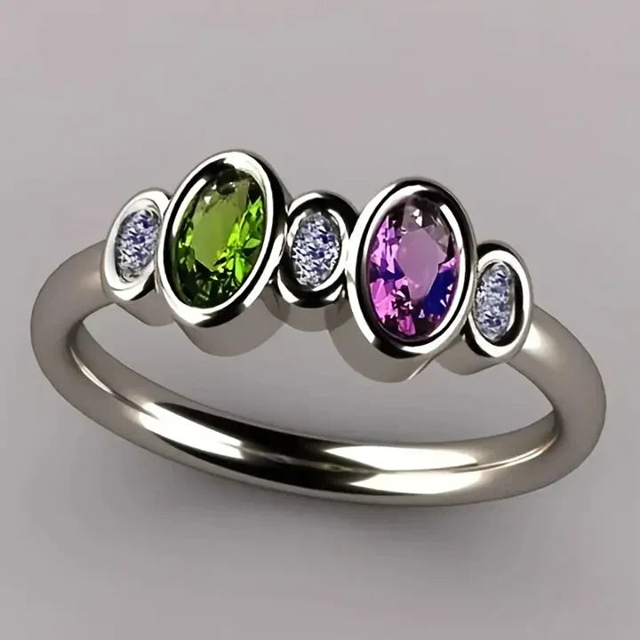 Anillo antiguo Olivo morado
