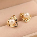 Pendientes de perla y oro | Oro