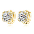 Pendientes cuadrados Nadia | Oro