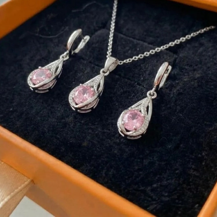 Set de joyas Rosalía trenzado