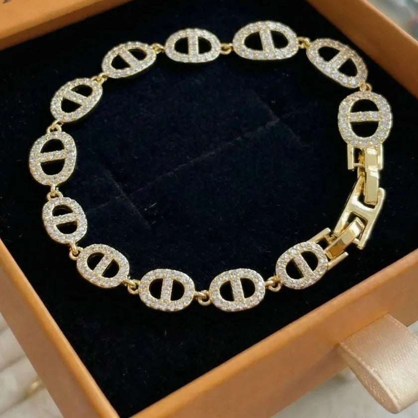 Pulsera Isla Marina | Oro