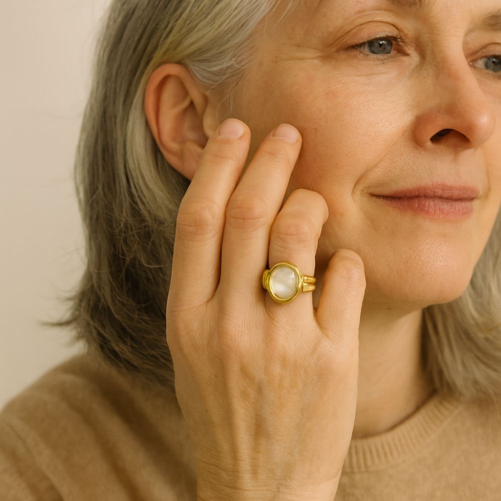 Anillo de perlas