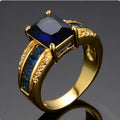 Anillo Casilda Azul
