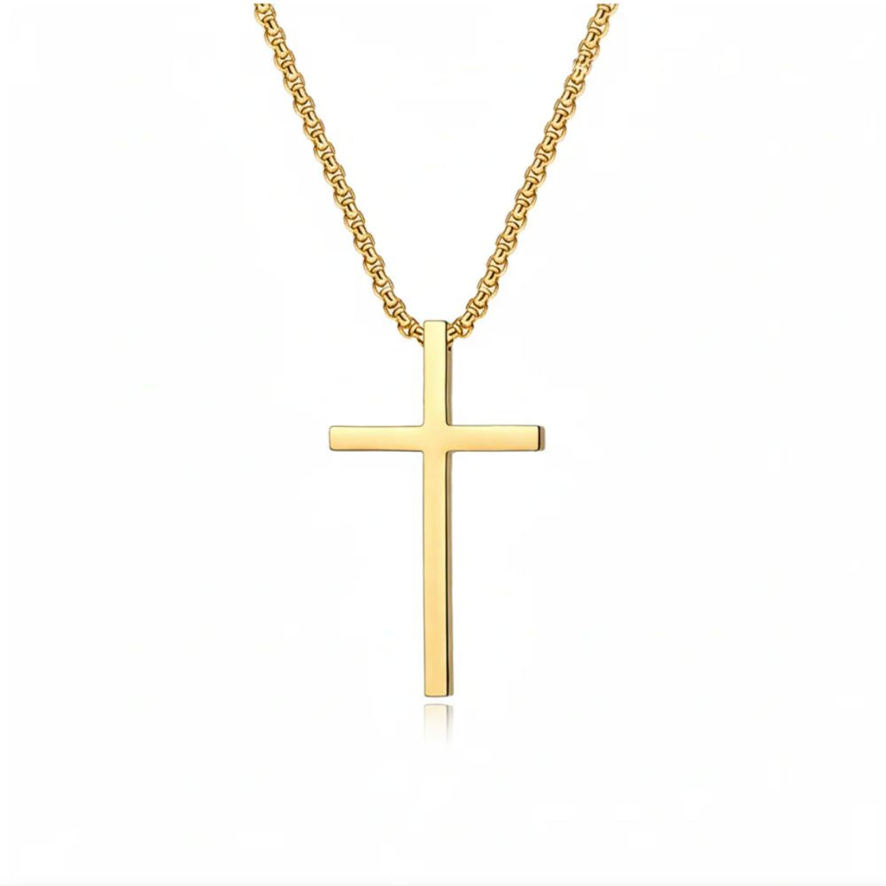 Collar Cruz engastada