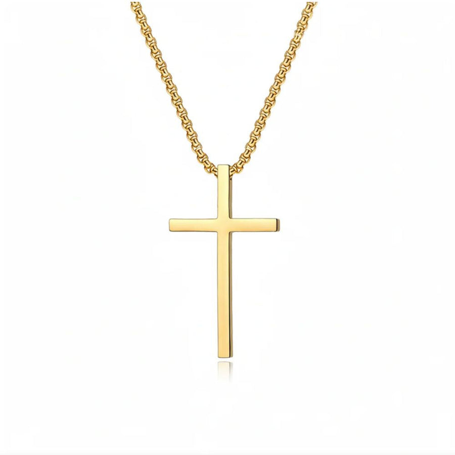 Collar Cruz engastada