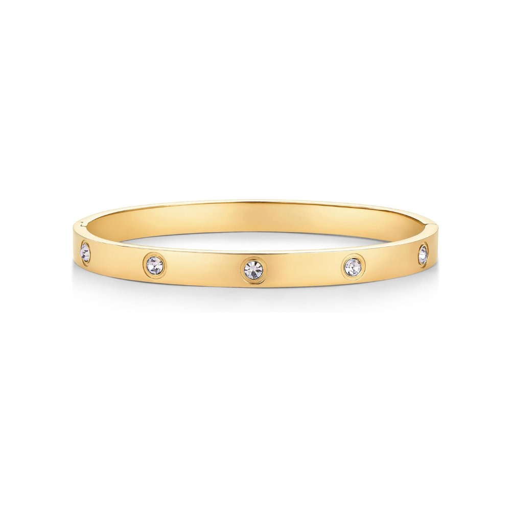 Pulsera Halo de puntos | Oro